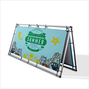 Horizontal A-Frame Banner